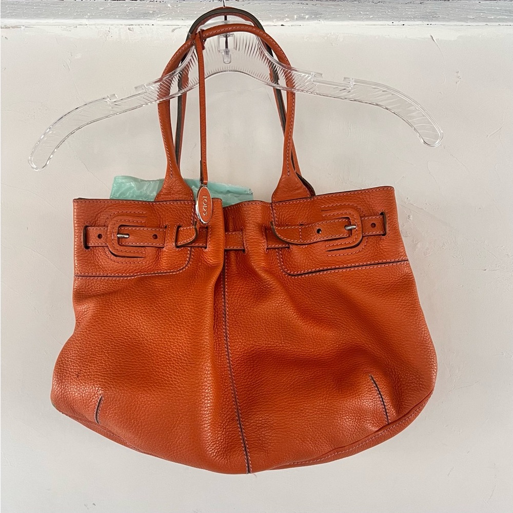 Tod’s Leatherhandbag Brown/Red